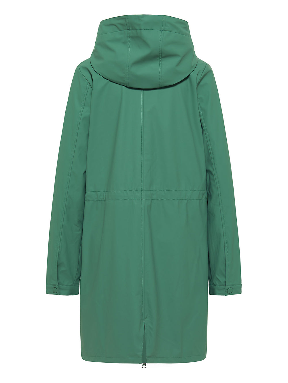 Chubasquero verde escarchado