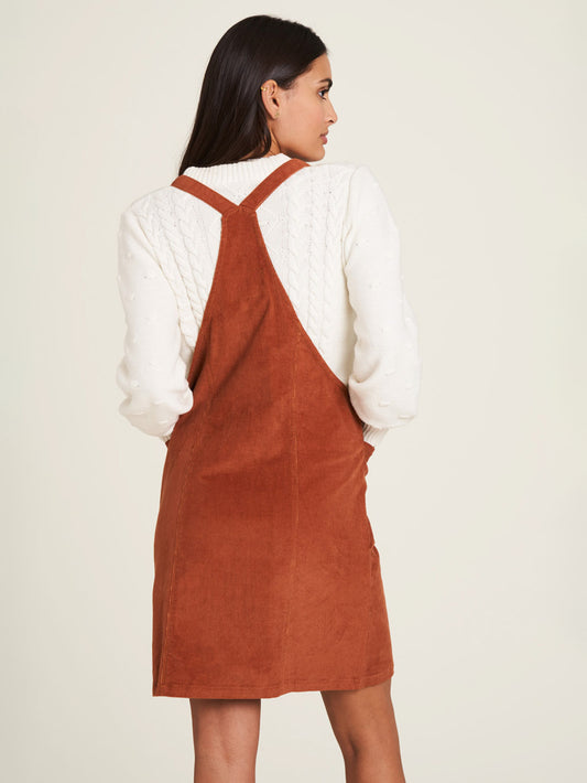 Cord-Kleid ginger