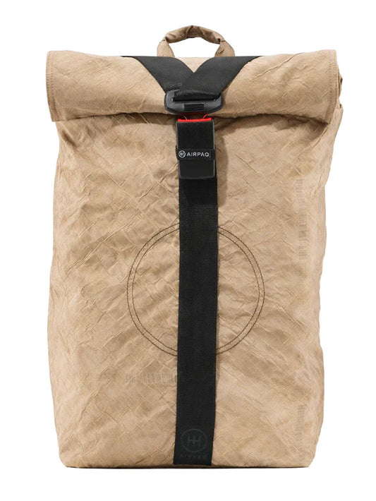 Airpaq Rucksack Rolltop BIQ - beige gefärbt