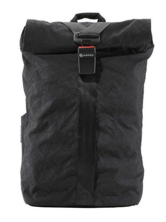 Airpaq Rucksack Rolltop BIQ - schwarz gefärbt