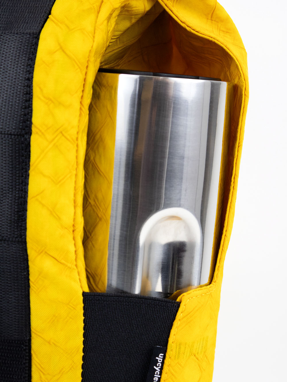Airpaq backpack roll top - colored yellow 