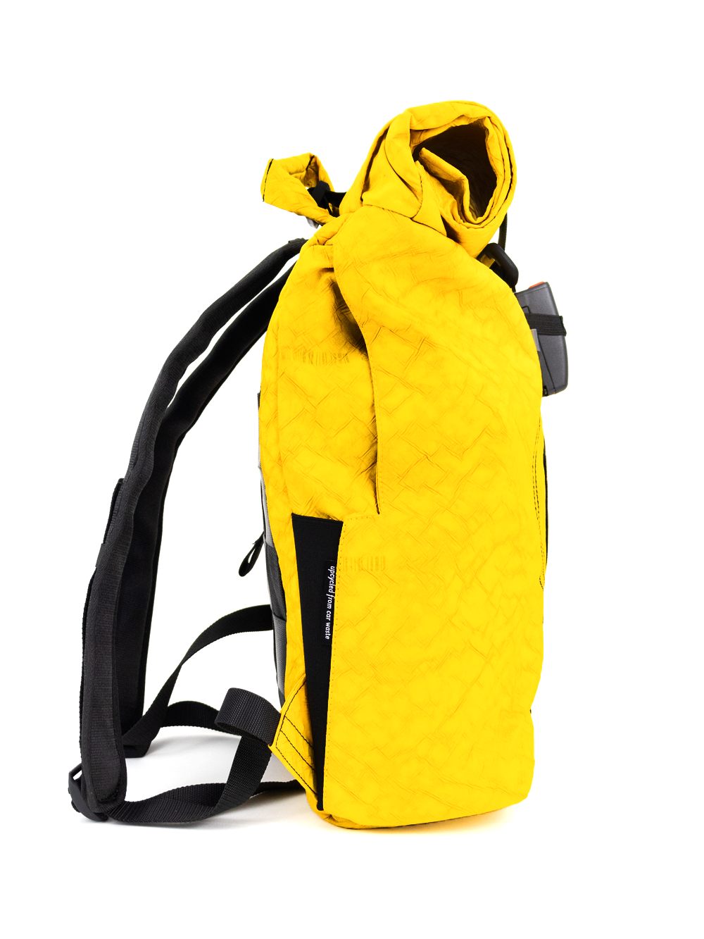 Airpaq backpack roll top - colored yellow 