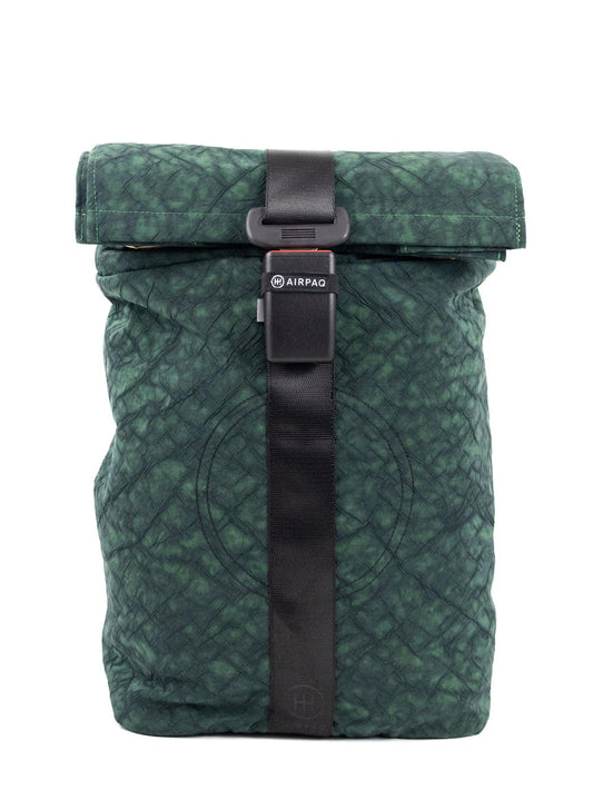 Airpaq Rucksack Rolltop - grün gefärbt