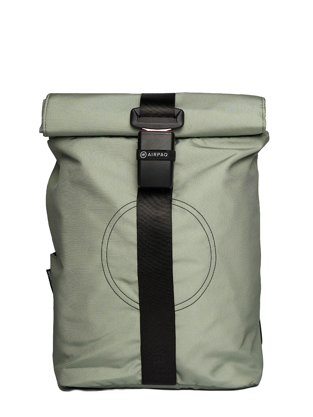 Mochila Airpaq Rolltop - menta estampada