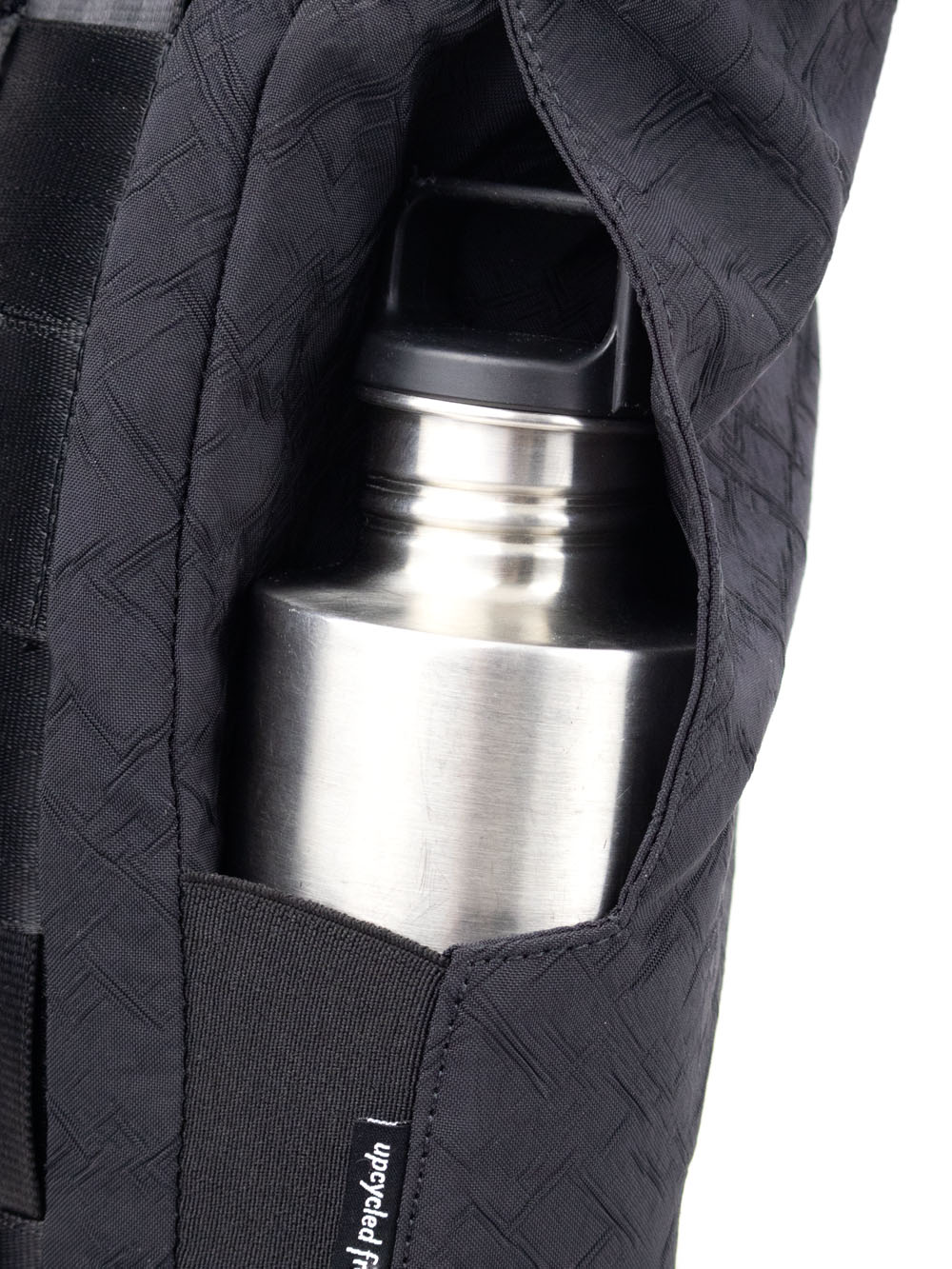 Airpaq backpack roll top - colored black 