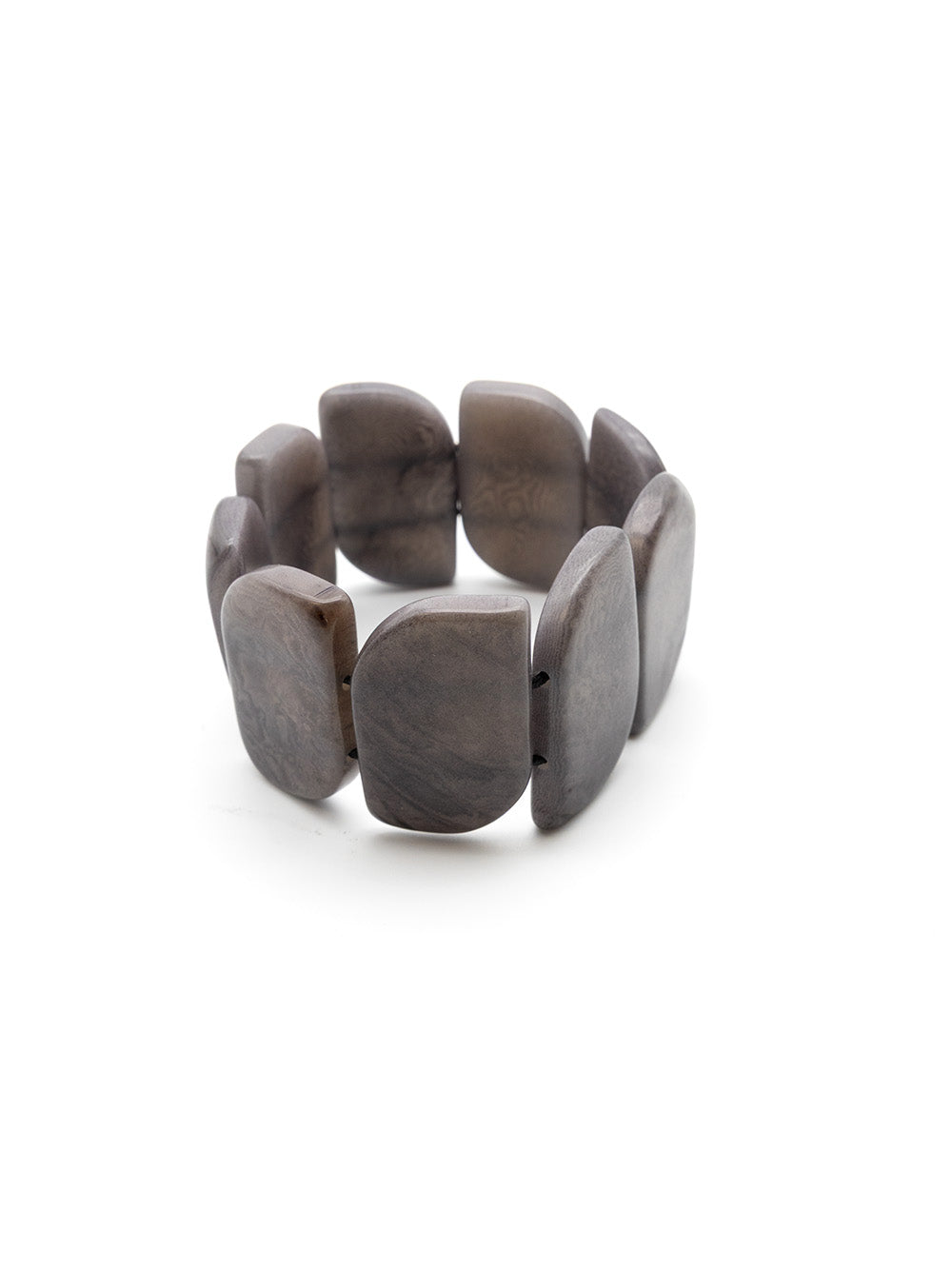 Pulsera Ecoapu Gris - Nuez Tagua