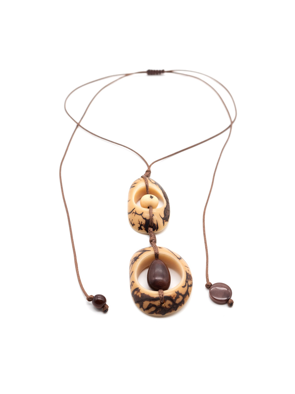 Collar Dina Natural - Nuez de Tagua