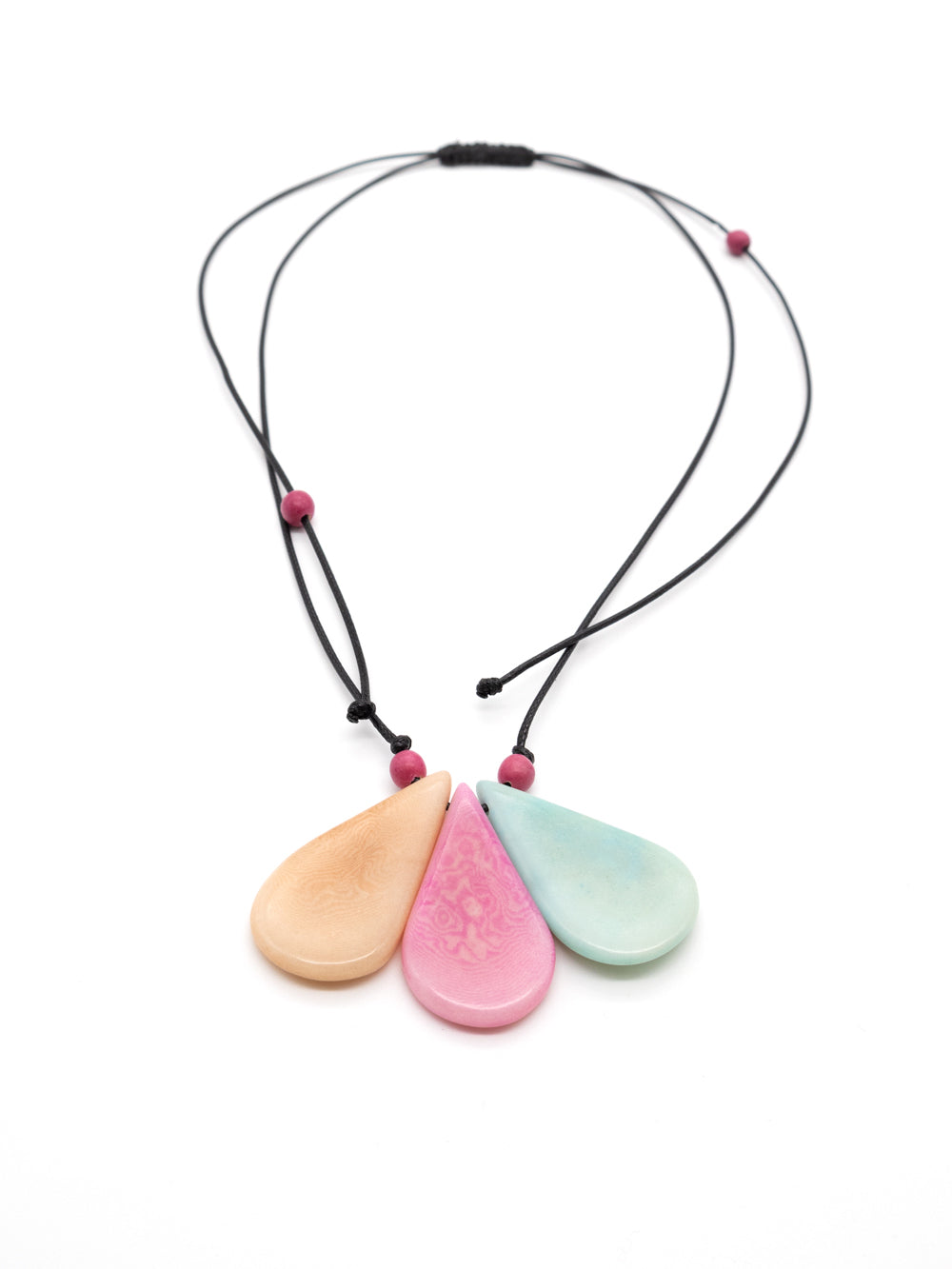 Necklace Lilia pastel - The Tagua Nut