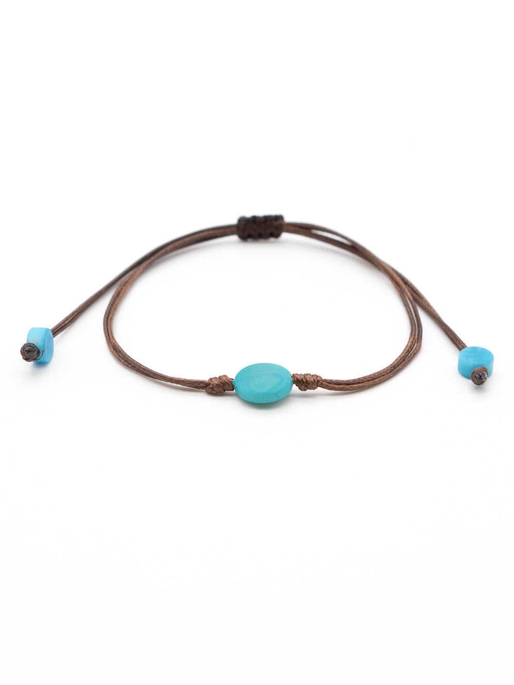 Bracelet Topu turquoise - The Tagua Nut