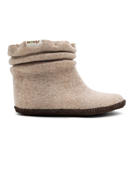 Lady mongs beige - Damen Pantoffeln