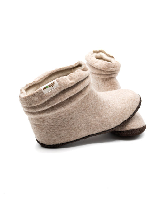 Lady mongs beige - Damen Pantoffeln