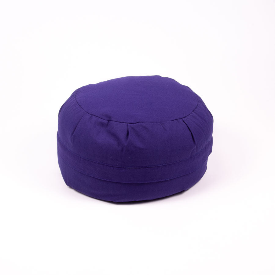 Cojín de yoga para meditación azul oscuro